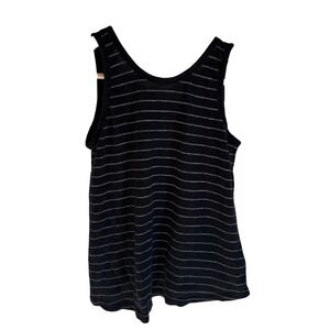 Old Navy Black Tank Top XS Striped Sleeveless Casual Summer‎ Top